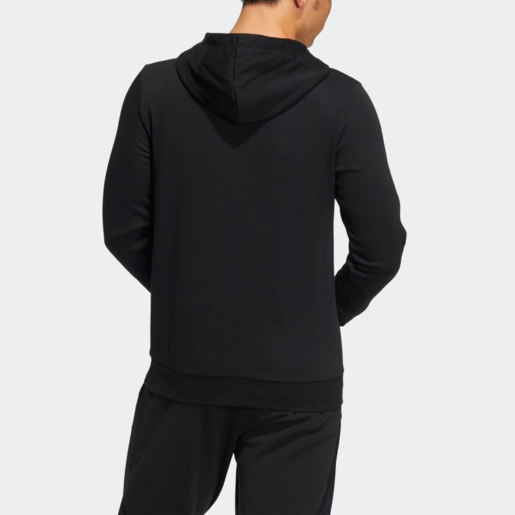 Men's adidas neo Alphabet Printing Drawstring Athleisure Casual Sports Black HD4688