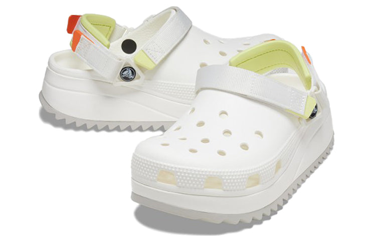 Crocs Classic Hiker Clog White Sandals 206772-100