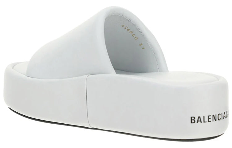 (WMNS) Balenciaga Rise Sandals 'Black White' 656960WBDA19010