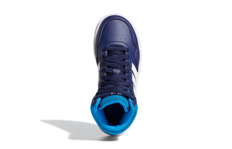 (PS) adidas Hoops Mid Shoes 'Dark Blue Turbo' GW0400