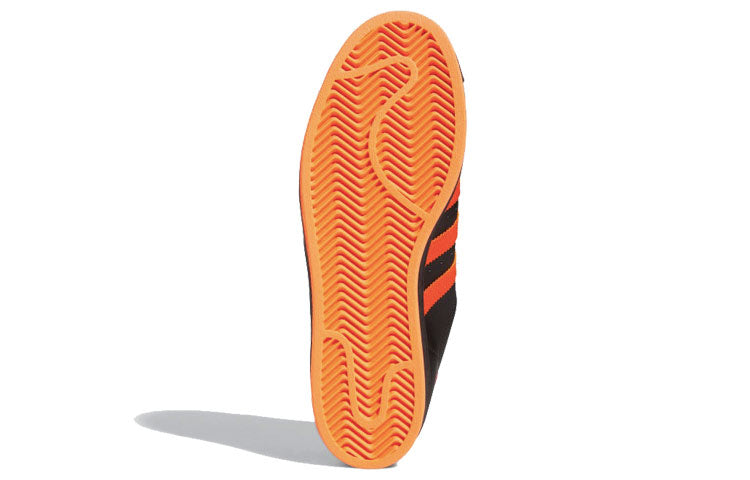 adidas Superstar Laceless 'Black Solar Orange' FV3021