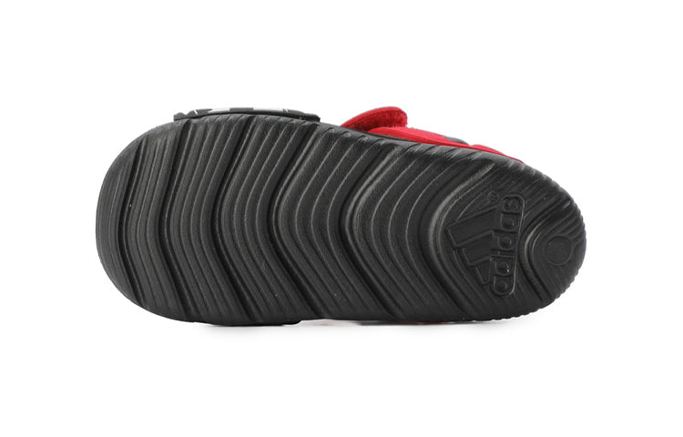 (TD) adidas x Disney M&M AltaSwim I Red Sandals 'Black Scarlet White' BA9303