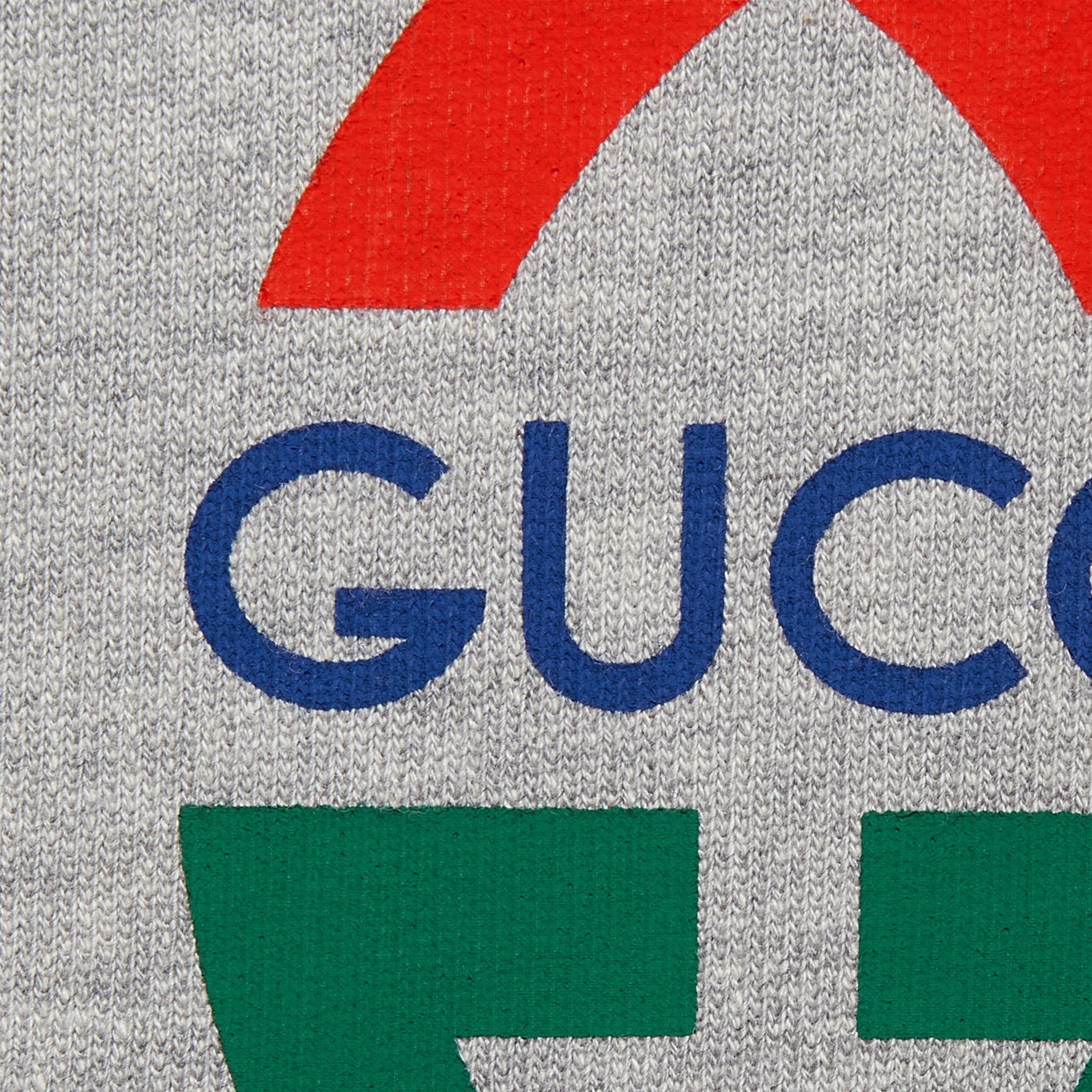 Gucci Cotton Jersey Printed Sweatshirt 'Grey' 774244-XJGAY-1230