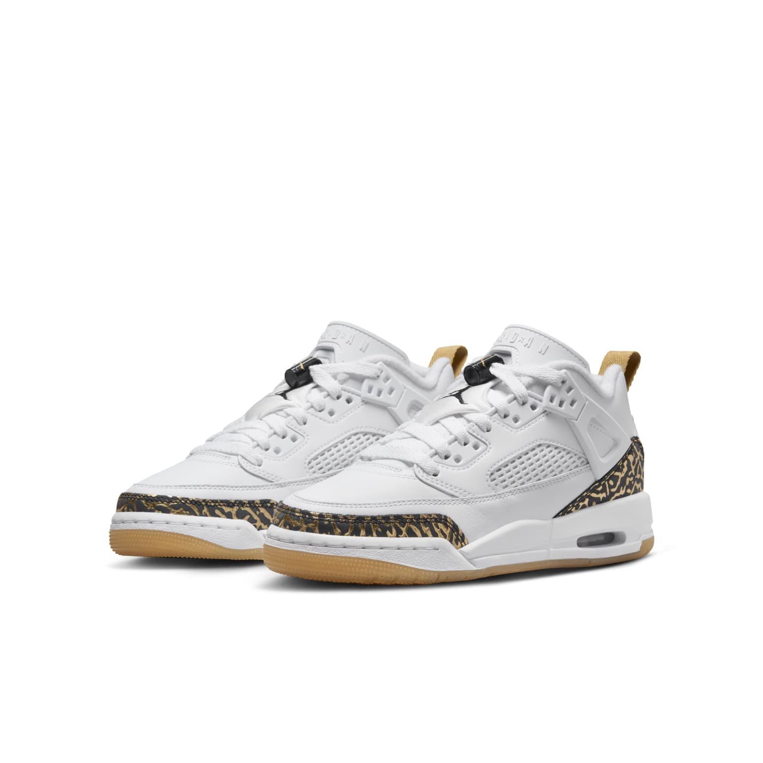 (GS) Air Jordan Spizike Low 'White Black Metallic Gold' HJ9022-100