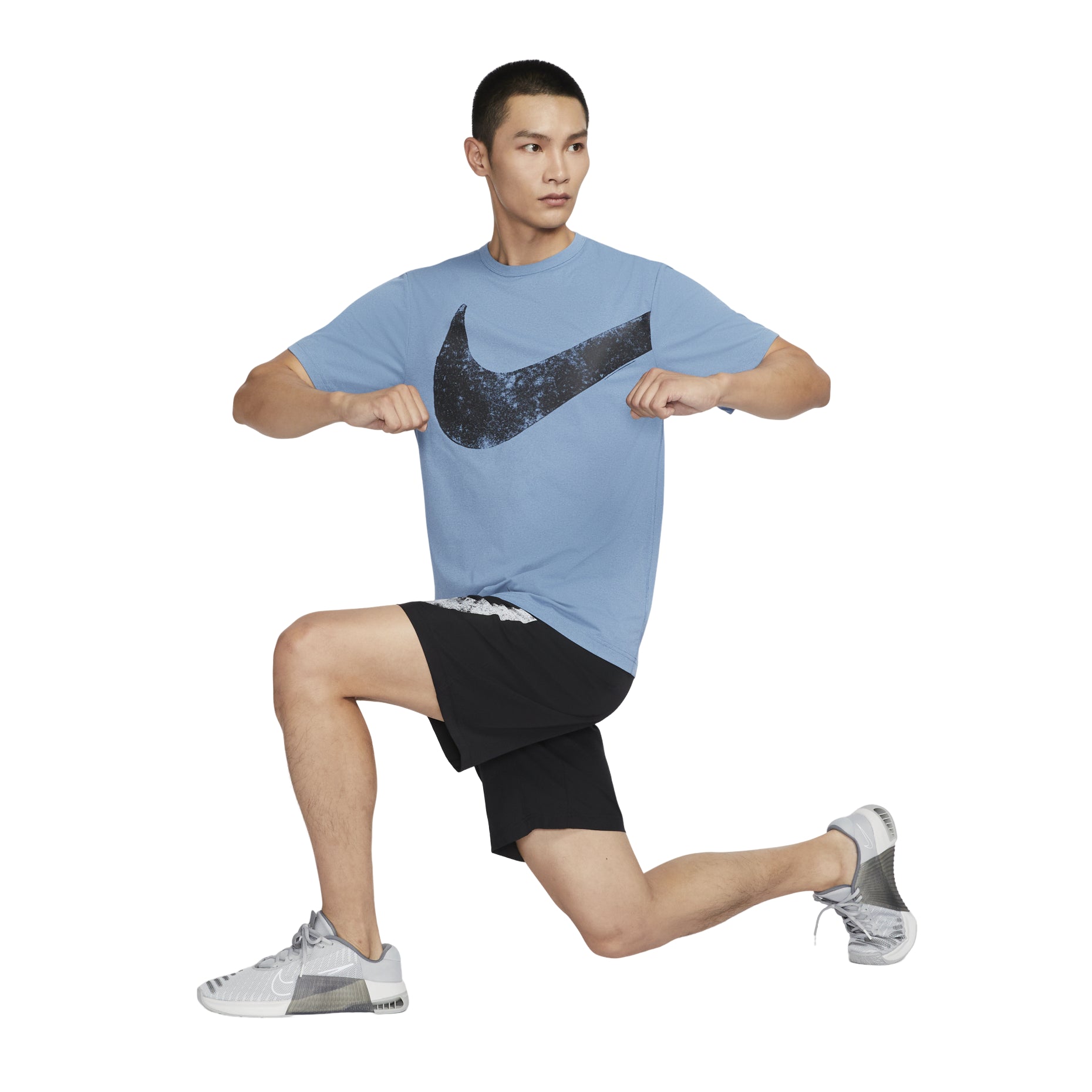 Nike Dri-FIT UV Hyverse T-Shirt 'Blue' FZ1065-429