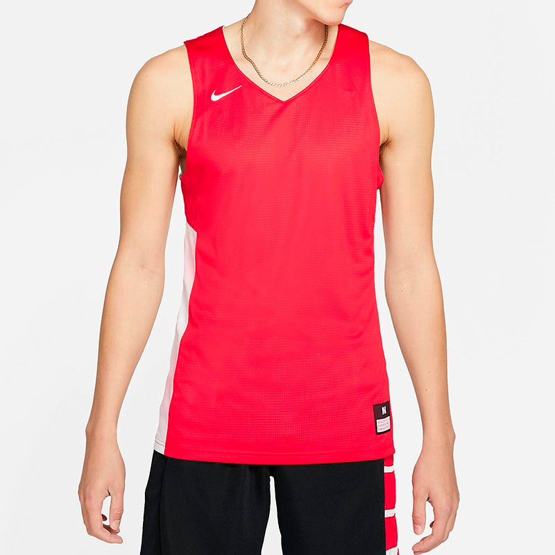 Nike M Nk Tank Reversible Breathable Sports Vest Red 867766-658