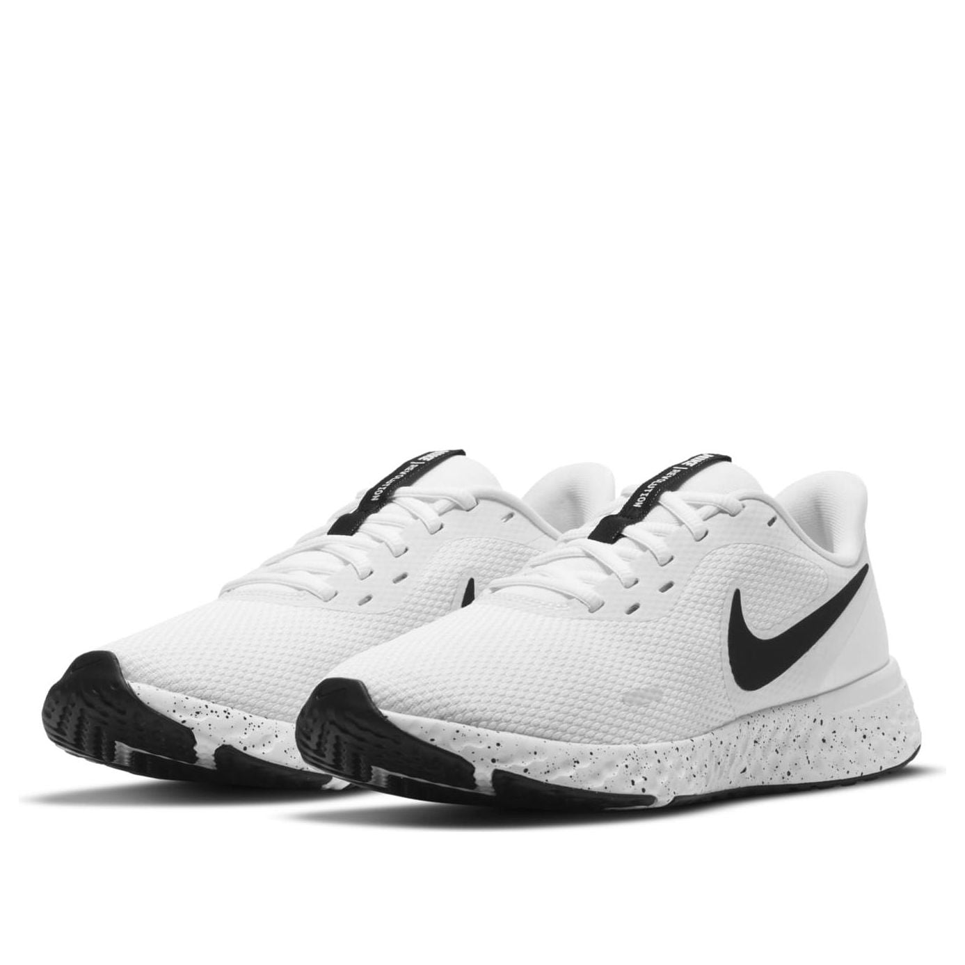 (WMNS) Nike Revolution 5 White/Black DJ6009-100