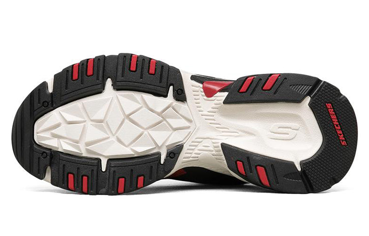 (WMNS) Skechers Stamina V2 Low-Top Running Shoes Black/Red 66666343-BKRD