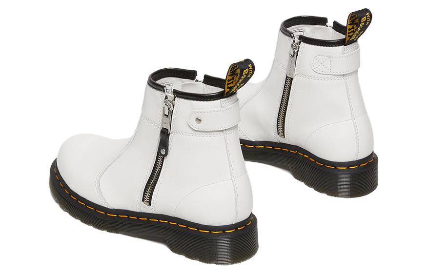 (WMNS) Dr. Martens 2976 Twin Zip Boots 'White' 27618100