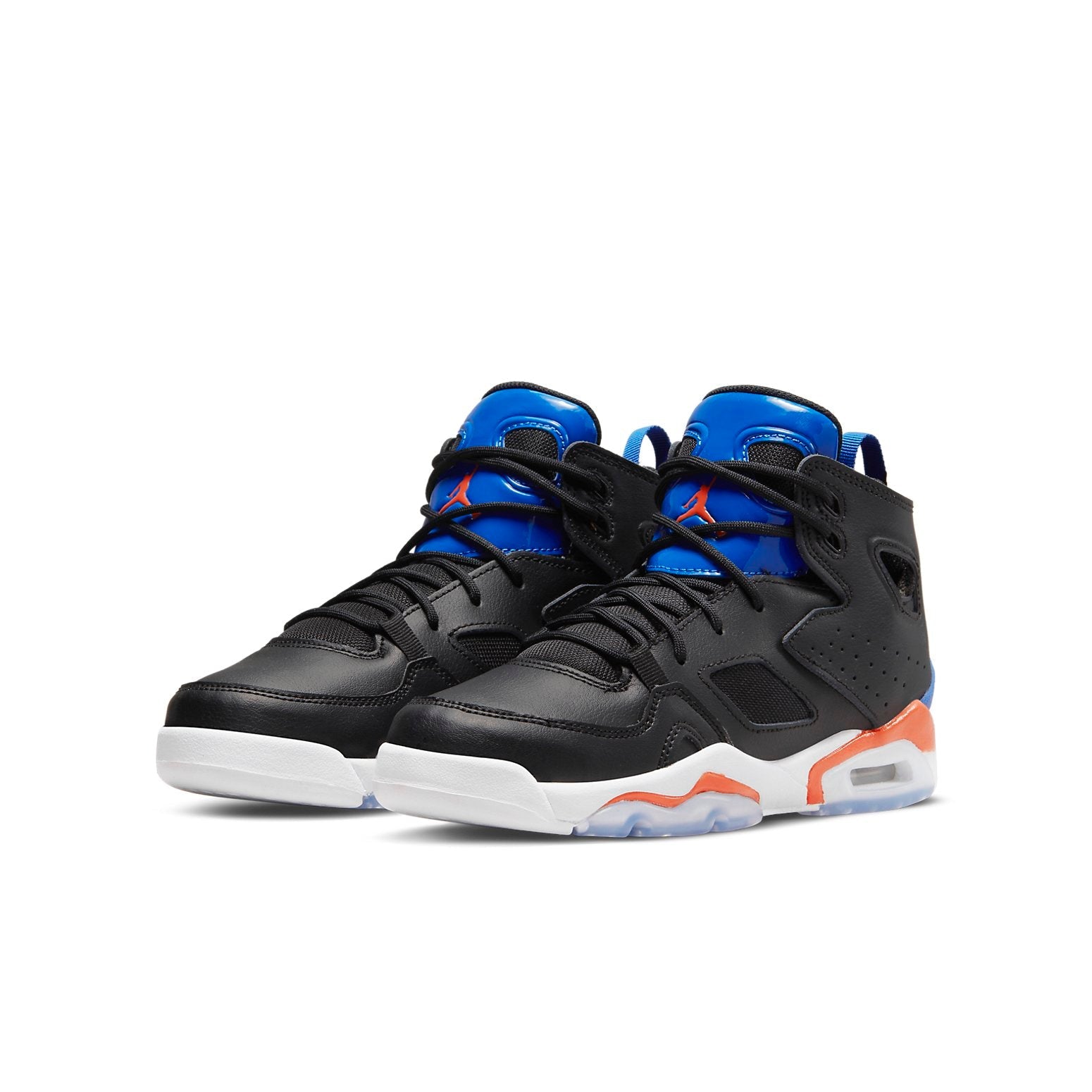 (GS) Air Jordan Flight Club 91 'Black Royal Orange' DM1685-008
