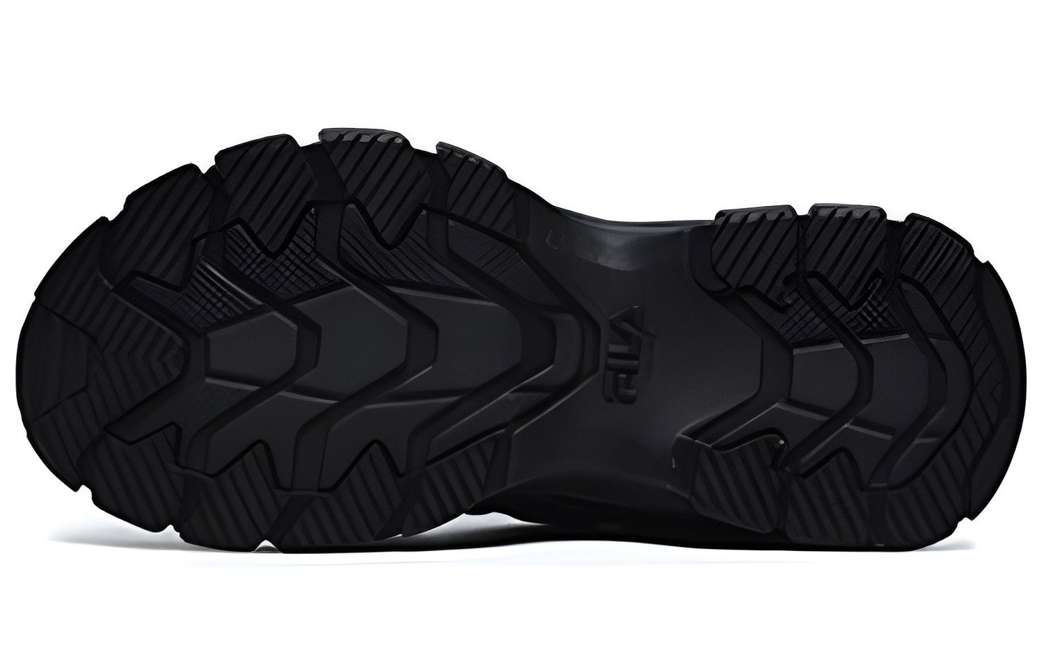 (WMNS) FILA Aurora Sneakers 'Black White' F12W231127FBK