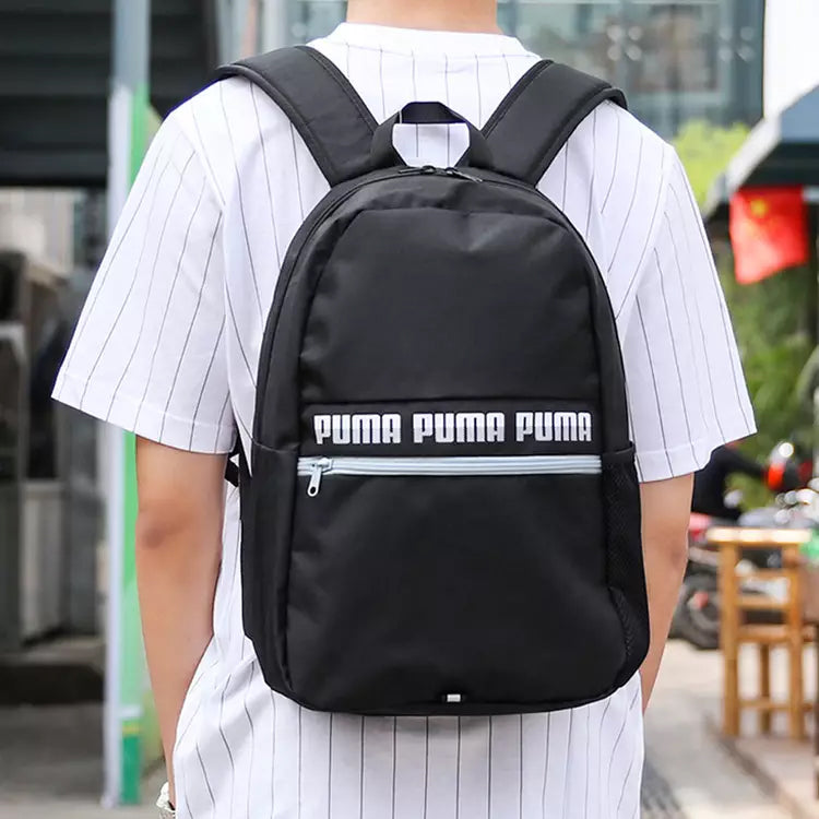 PUMA Phase Backpack II 'Black White' 075592-01