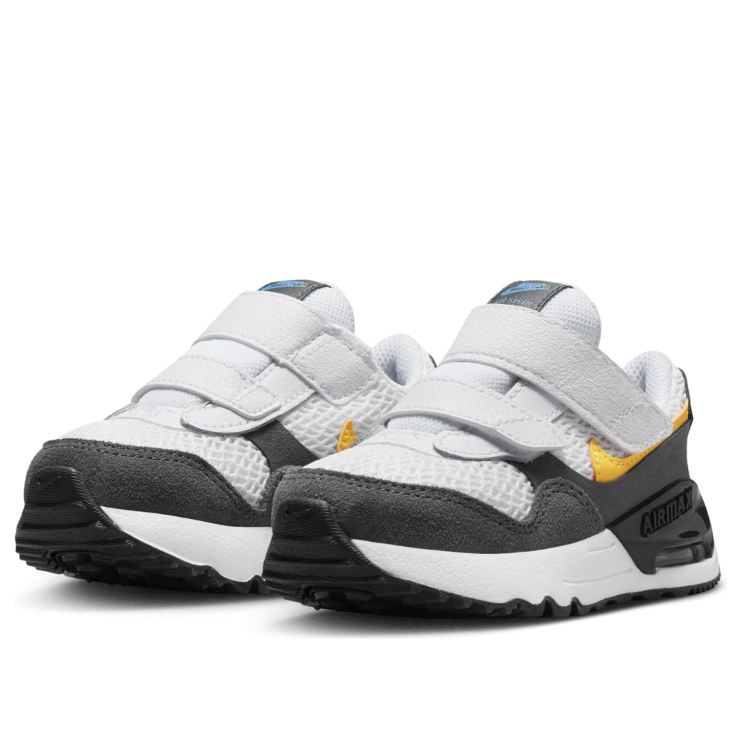 (TD) Nike Air Max SYSTM 'White Grey Orange' DQ0286-104