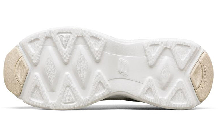 (WMNS) Skechers D'Lites Airy Low-Top Running Shoes White 896005-OFWT