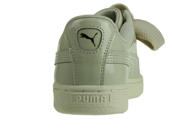 (WMNS) PUMA Basket Heart Casual Shoes Cream 363073-03