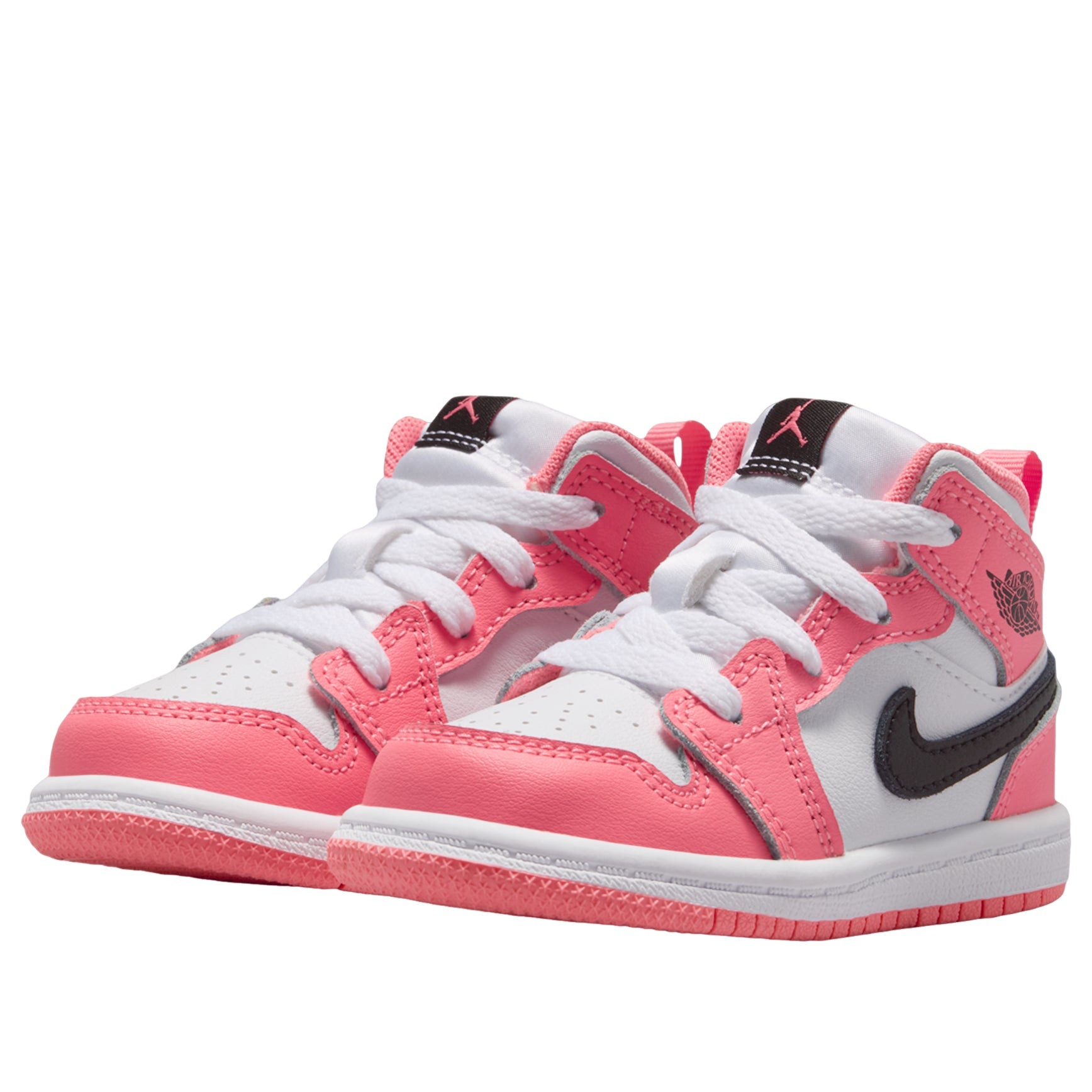 (TD) Air Jordan 1 Mid 'Pink Gaze Black White' DQ8425-602