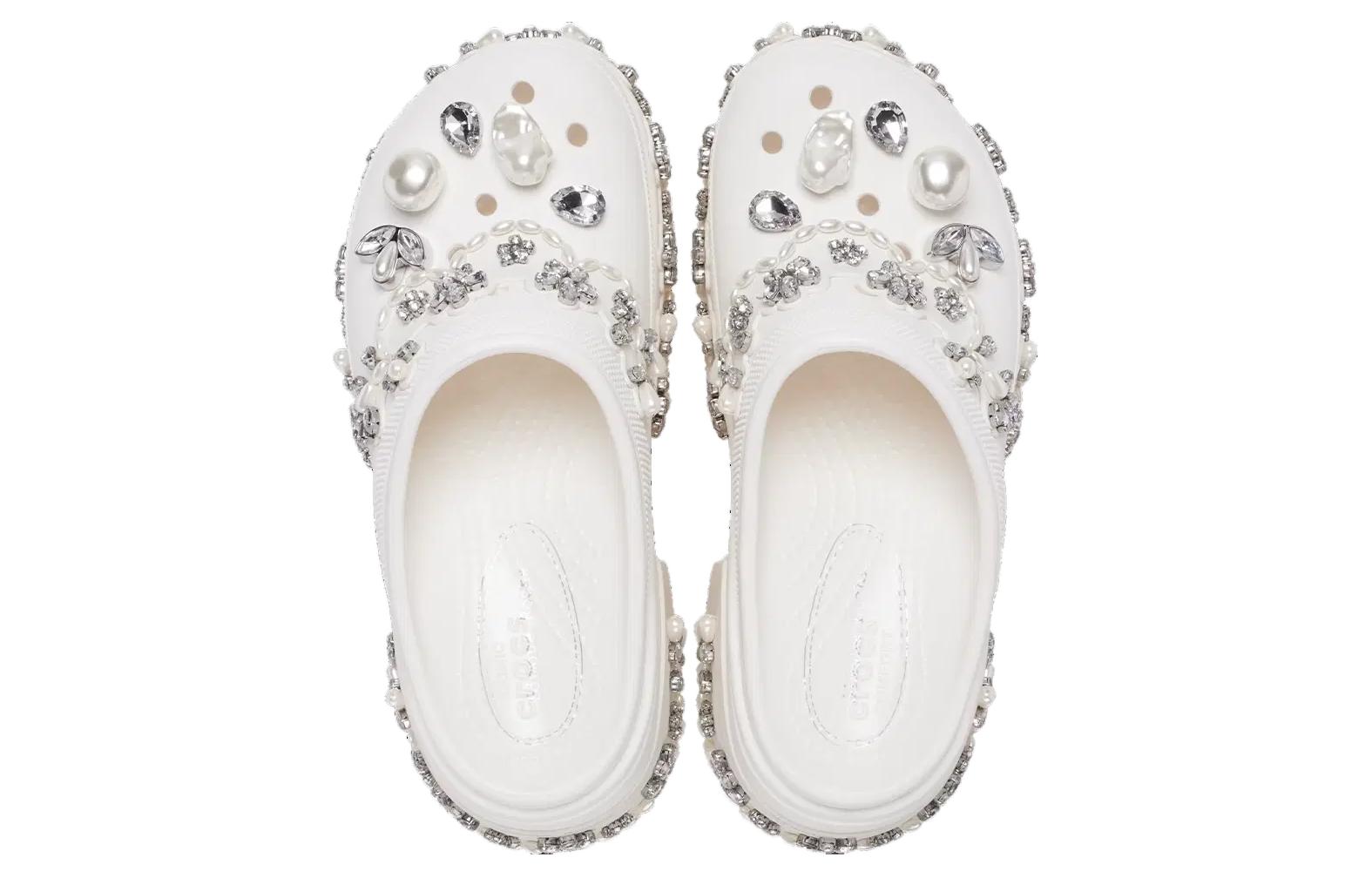(WMNS) Crocs x Simone Rocha Siren Clog 'White' 210142-0WV