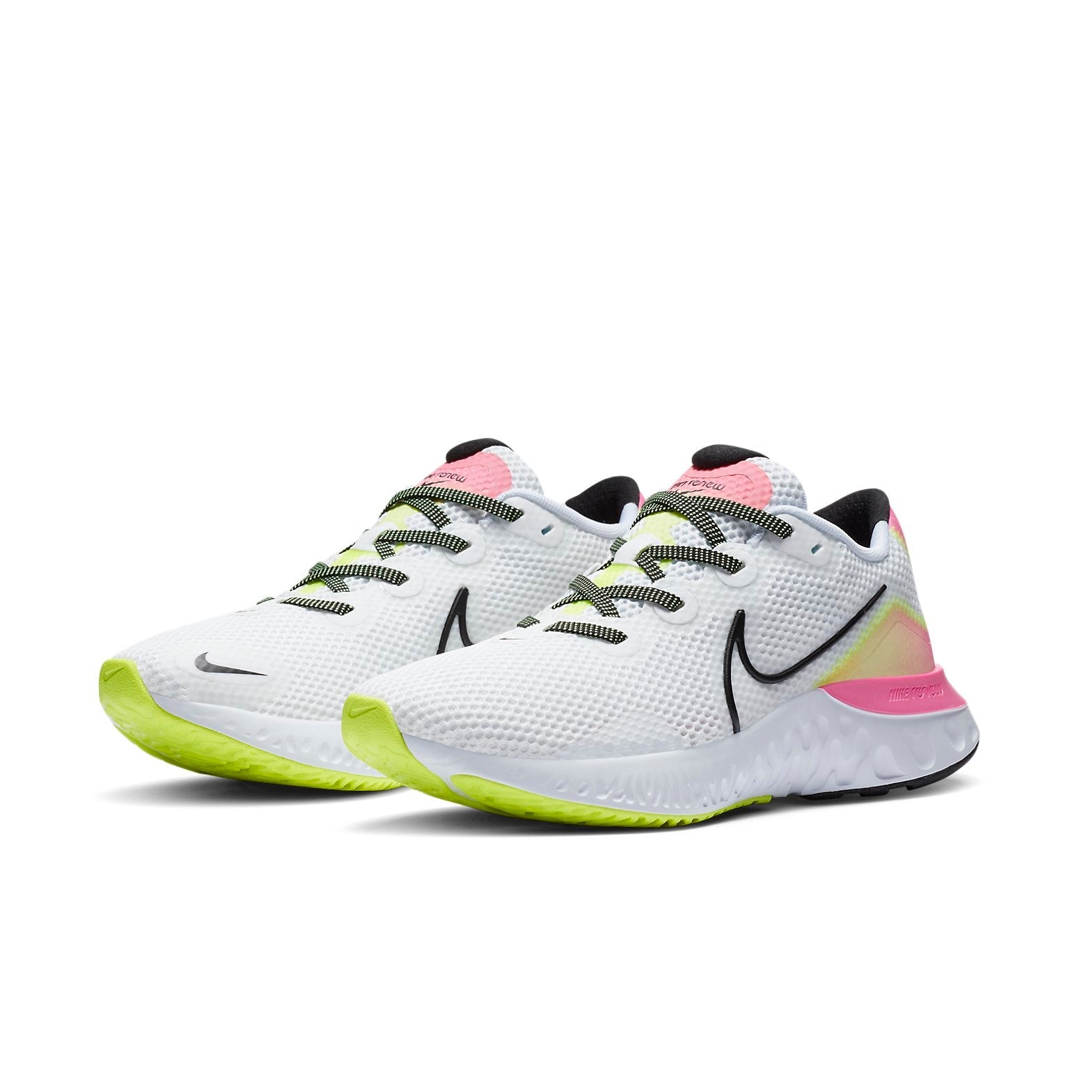 (WMNS) Nike Renew Run 'Pink Glow Volt' CZ8094-100