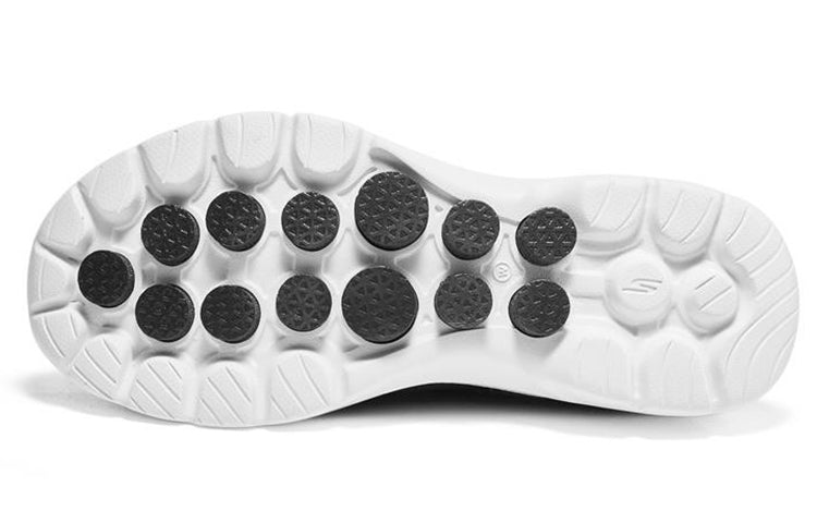(WMNS) Skechers Go Walk 6 'Black White' 124557-BKW