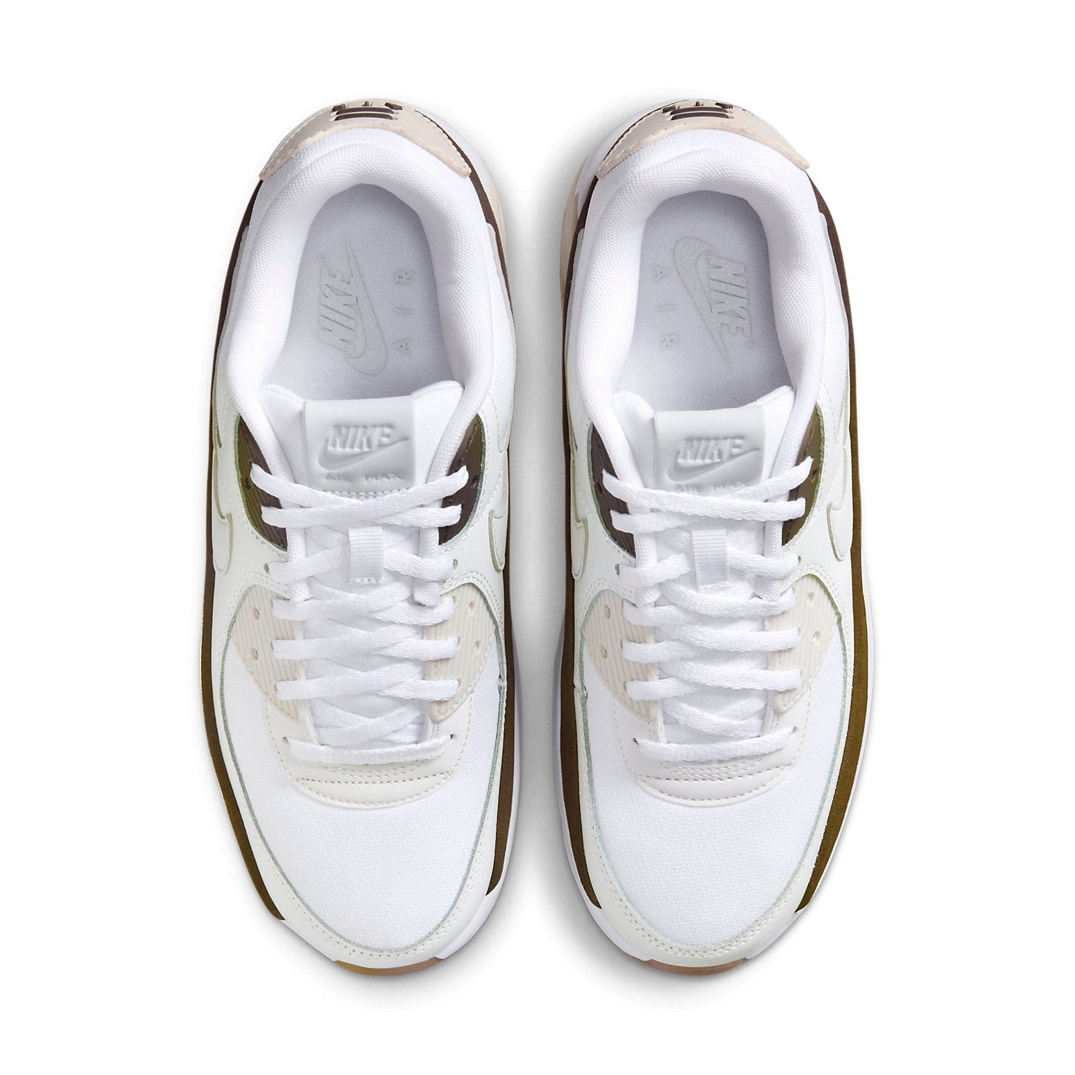 (WMNS) Nike Air Max 90 LV8 'White Baroque Brown' FD4328-102