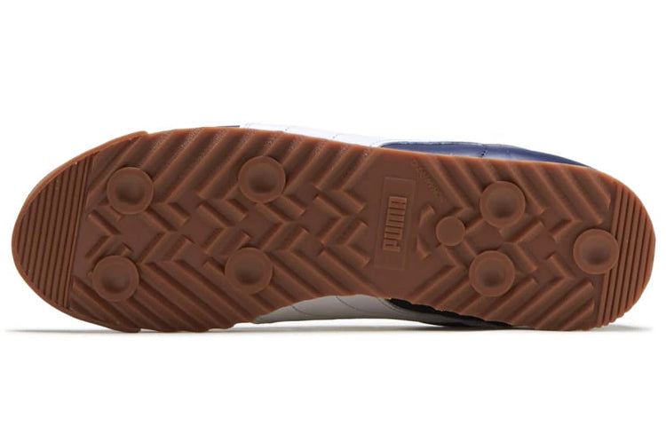PUMA Roma Classic Gum Low-top Running Shoes Blue 366408-07