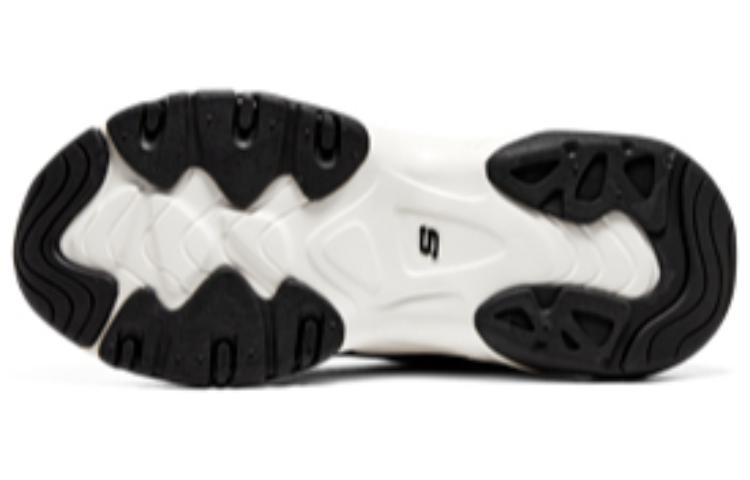 (WMNS) Skechers D'LITES 3.0 'Black White' 167595-BKW
