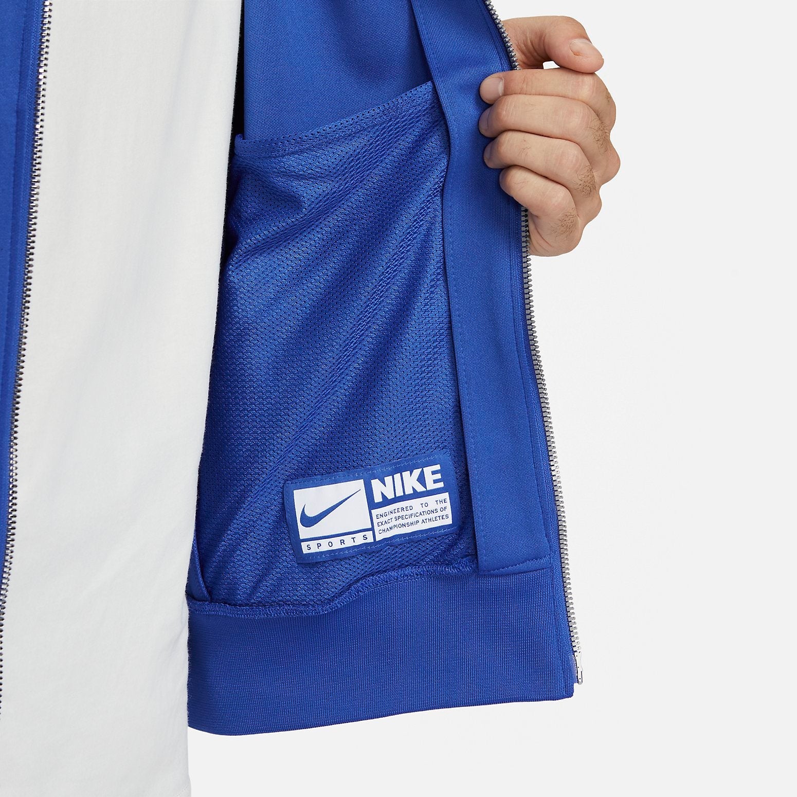 Nike Lightweight Full-Zip Basketball Jacket 'Blue' FB7037-480