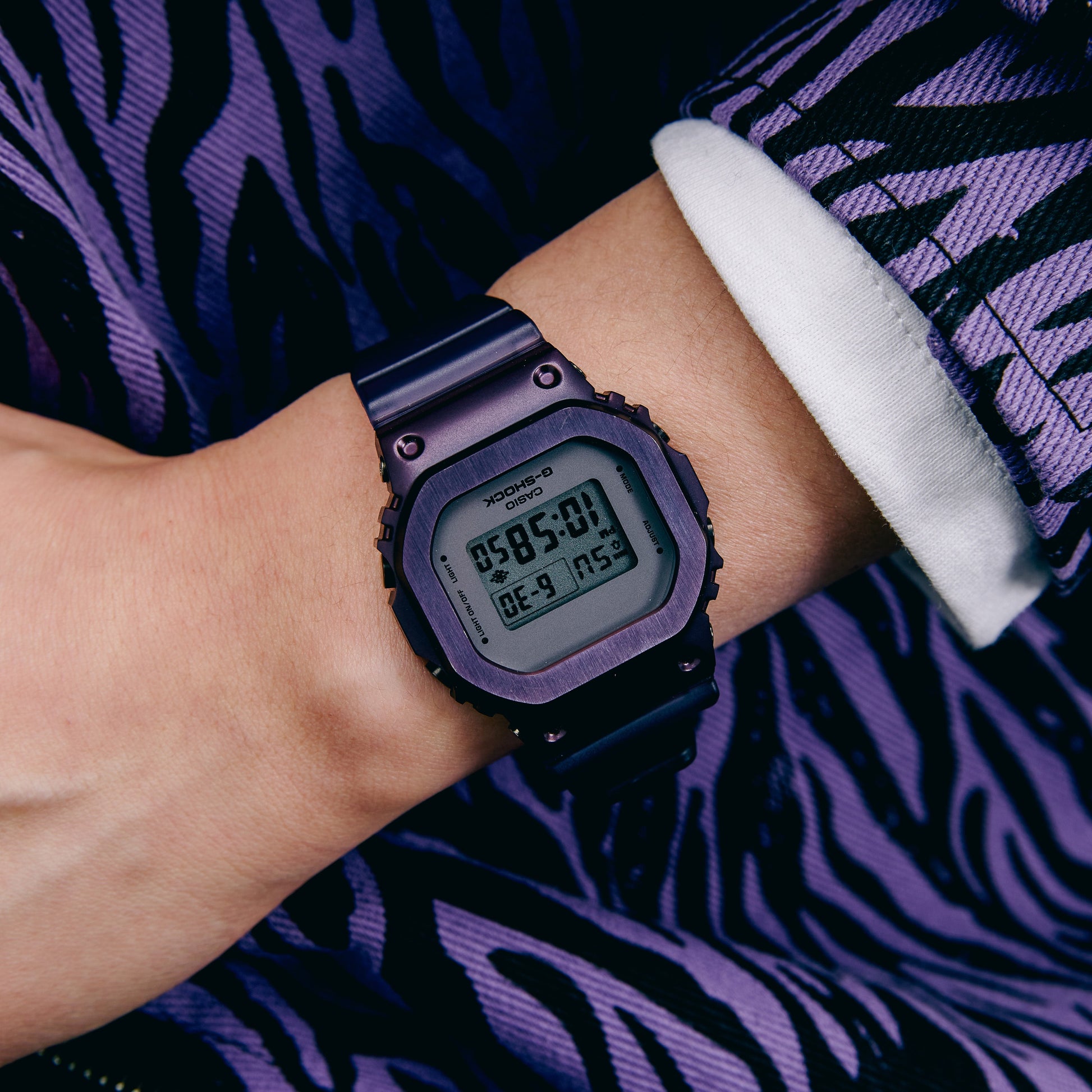 CASIO G-Shock Digital 'Purple' GM-S5600MF-6PR