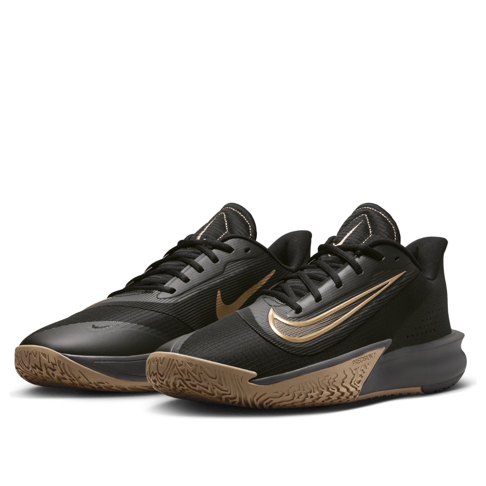 Nike Precision 7 'Black Metallic Gold Gum' FN4322-006