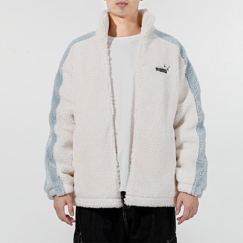 PUMA Tape Sherpa Jacket White 848953-93
