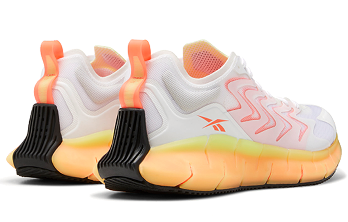 (WMNS) Reebok Zig Kinetica 21 'White Red Orange' FX9412