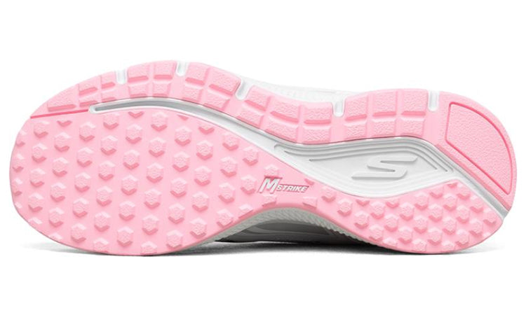 (WMNS) Skechers Go Run Consistent 'White Pink' 128075-WPK