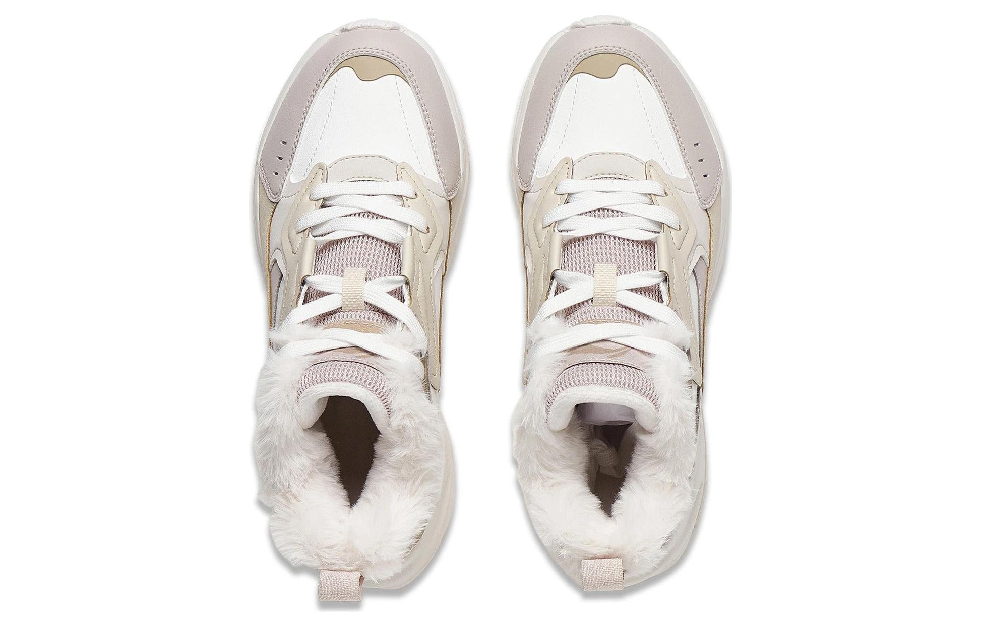 (WMNS) Li-Ning Defender 'White Light Brown' AGLT128-3
