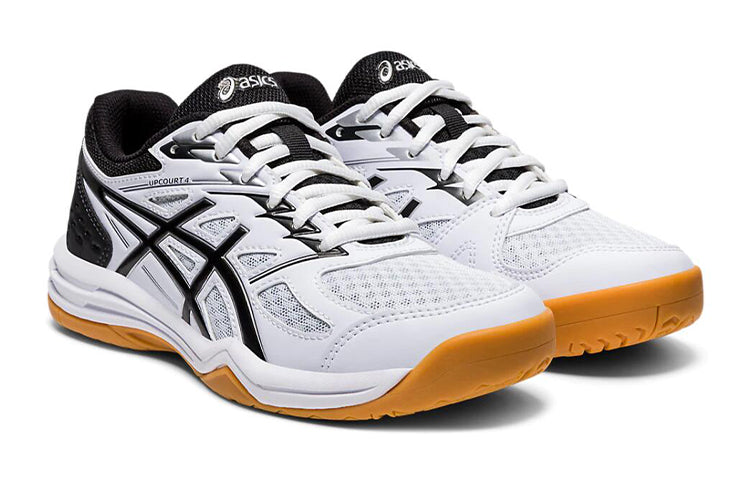 (GS) ASICS Upcourt 4 'White Black' 1074A027-100