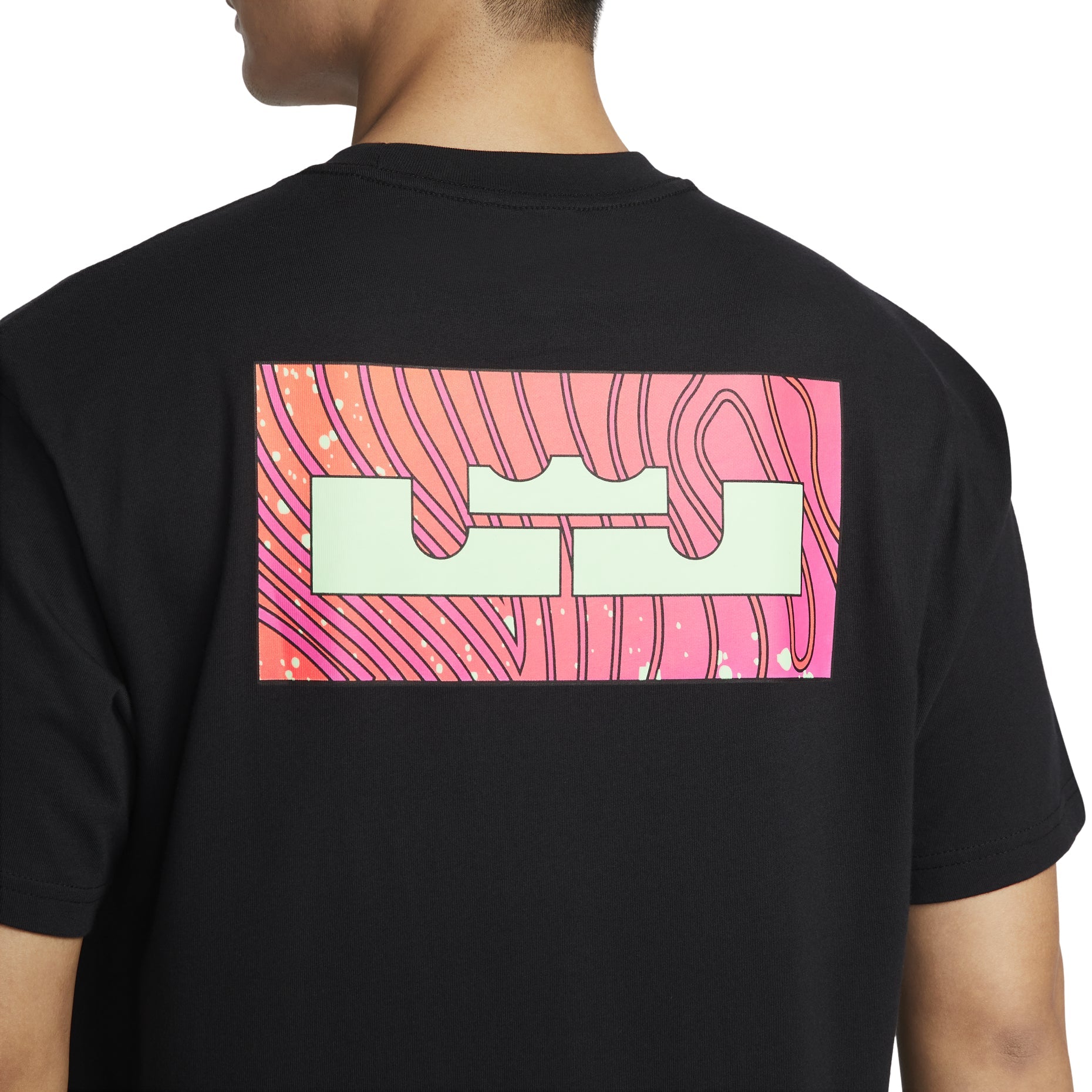 Nike x LeBron James M90 Basketball T-Shirt 'Black' FV8407-010