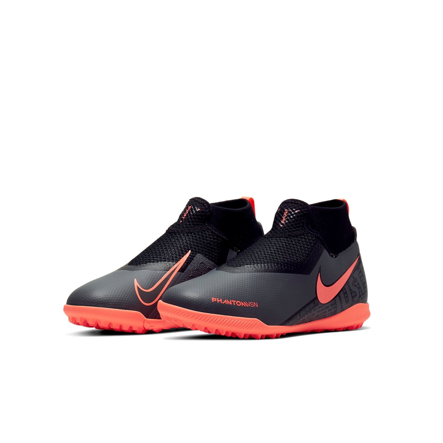 (GS) Nike Phantom Vision Academy DF TF 'Grey Pink' AO3292-080