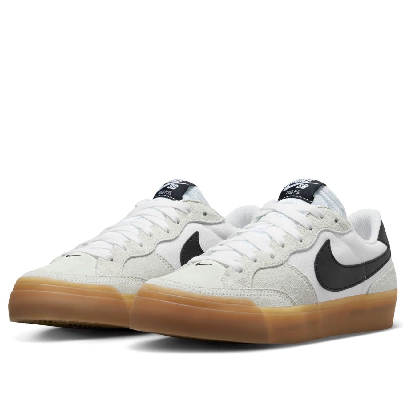 (WMNS) Nike Zoom Pogo Plus SB 'White Black Gum' DR9114-101