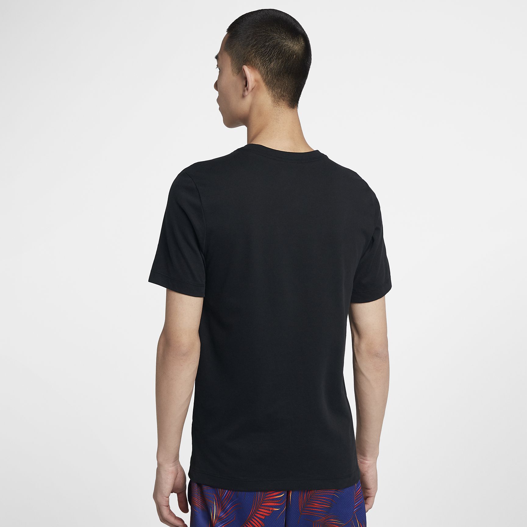 Nike Dri-fit Basketball Athleisure Casual Sports Quick Dry Short Sleeve Black CI9847-010