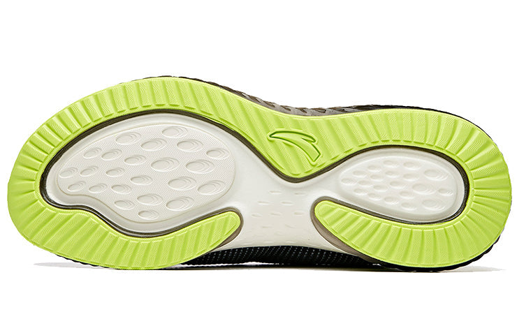 ANTA Running Series Sneakers 'Black Lime Green' 112025599-4