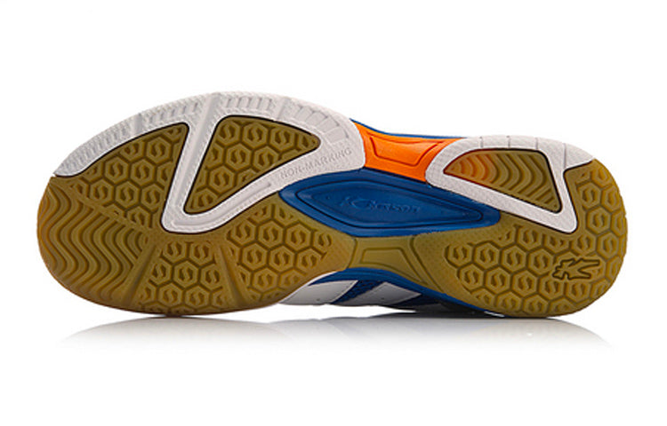 (WMNS) Li-Ning Kason Badminton Shoes 'Grey Blue Orange' FYTN014-1