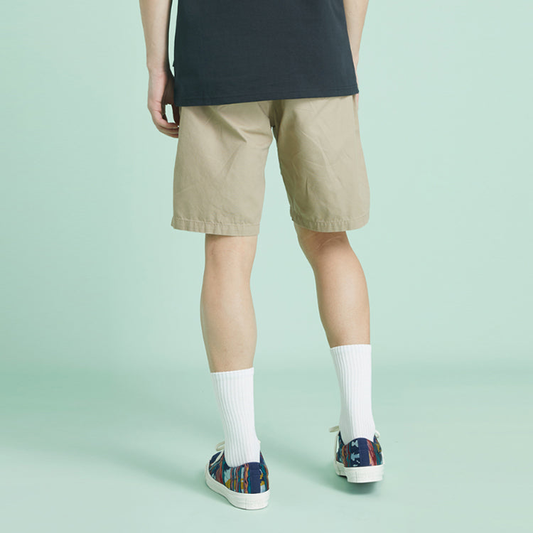 Converse Woven Shorts Asia Sizing 'Khaki' 10019591-A02