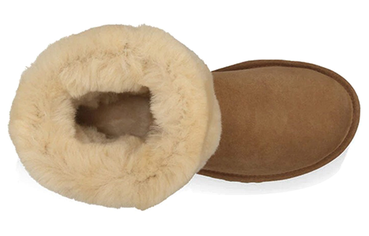 (WMNS) UGG Classic Short Snow Boots Brown 'Chestnut Brown' 5825-CHE