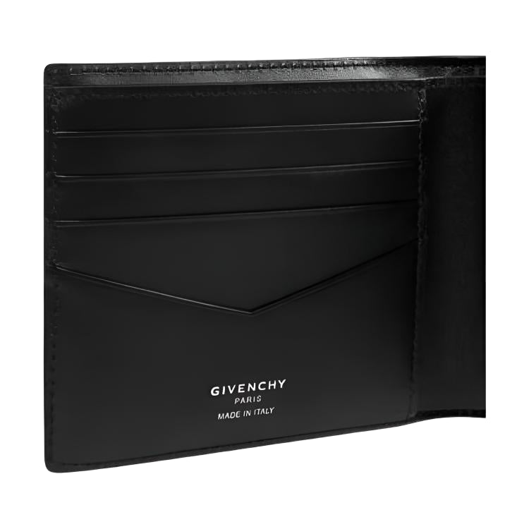 Givenchy SS26 Antigona Stamped Wallet in Leather 'Black' BK60FZK21L-001