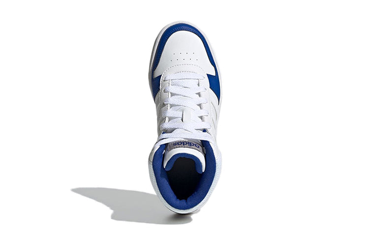 (PS) adidas Hoops 2.0 Mid Shoes 'White Blue' GZ7770