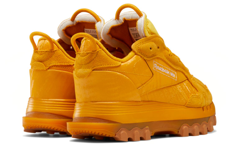 (WMNS) Reebok Cardi B x Classic Leather 'Bright Ochre' GW2912