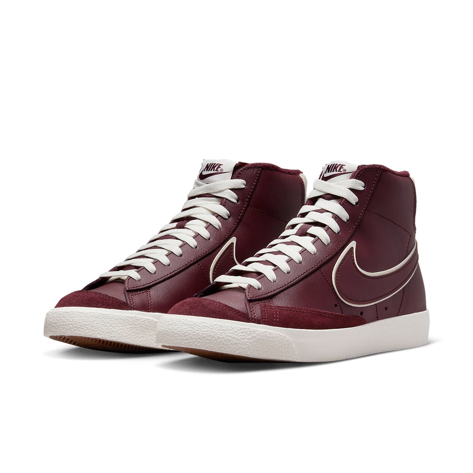 Nike Blazer Mid '77 Premium 'College Pack - Night Maroon' DQ7672-600