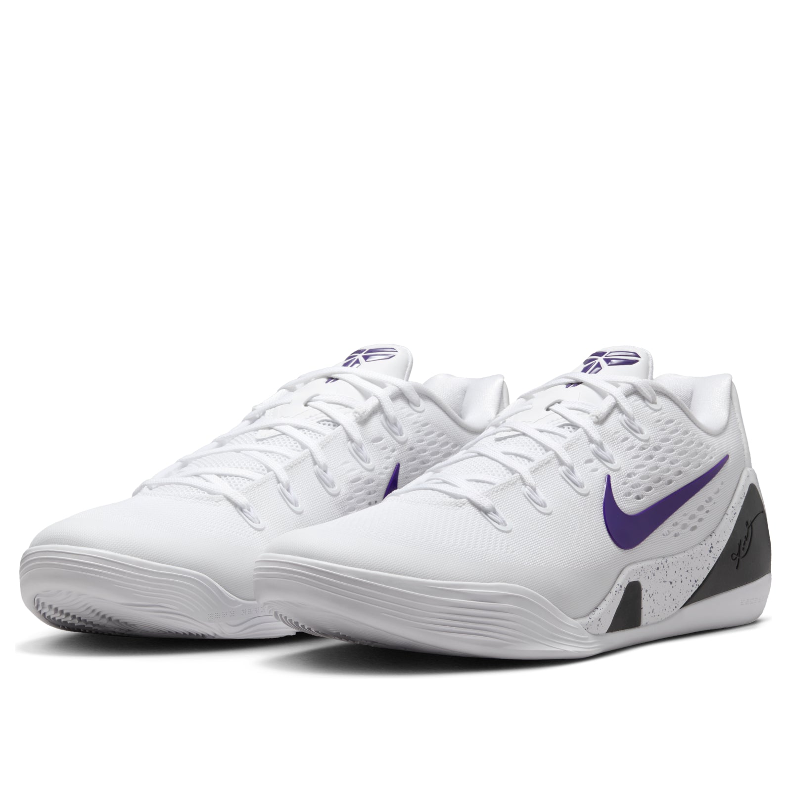 Nike Kobe 9 EM Low Protro 'White Court Purple' IH1401-100