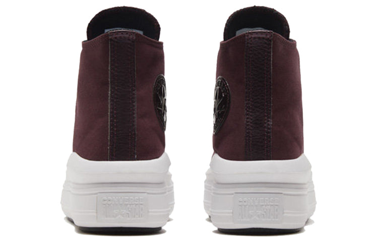 (WMNS) Converse Chuck Taylor All Star High Move 'Diamond Metal - Black Currant' 569544C