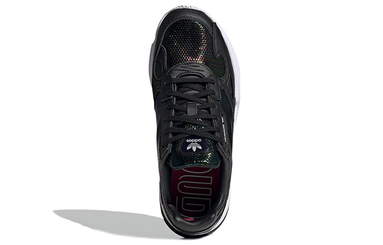 (WMNS) adidas W Falcon 'Core Black Cloud White Mystery Ruby' EF5517