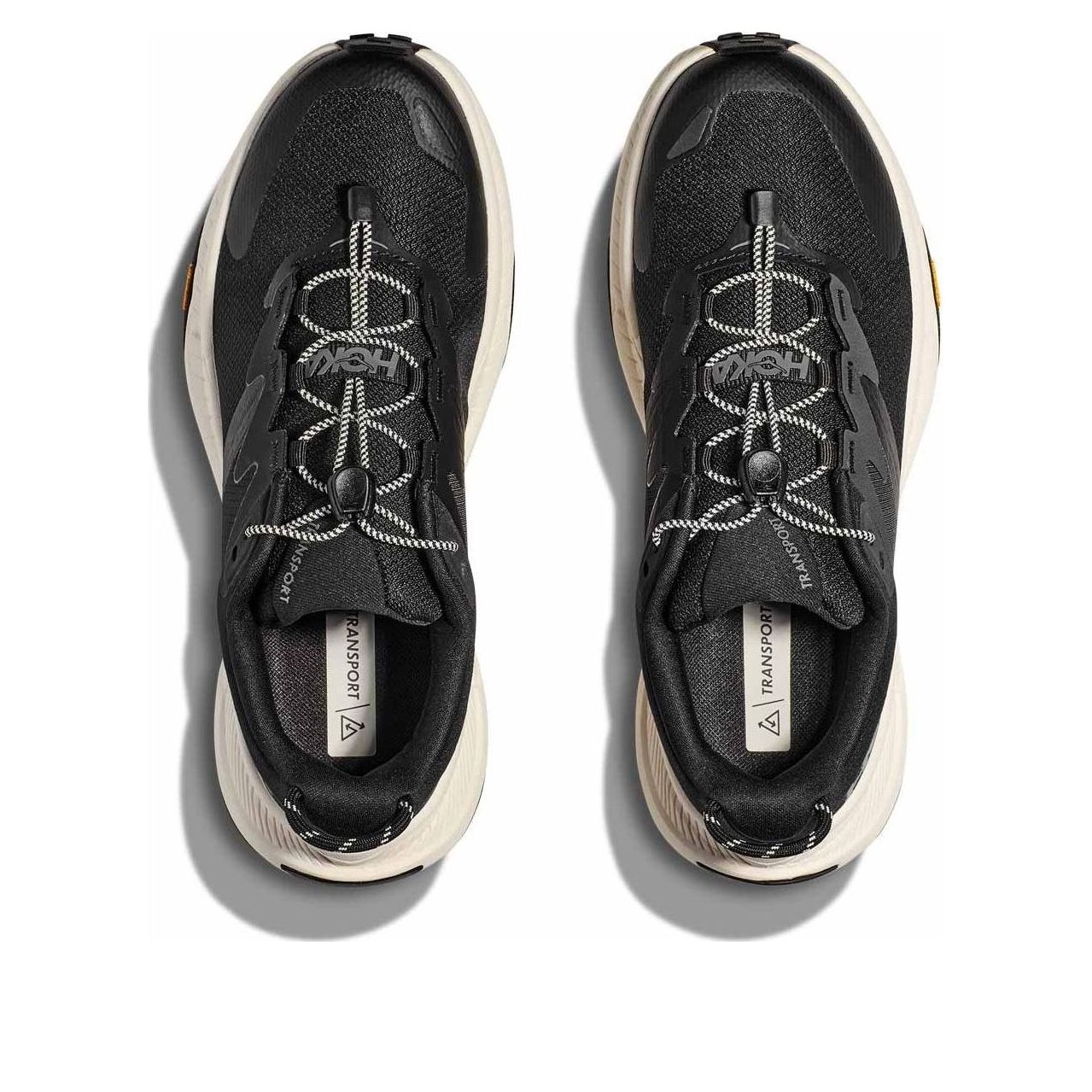 (WMNS) HOKA ONE ONE Transport Wide 'Black White' 1164371-BKLB